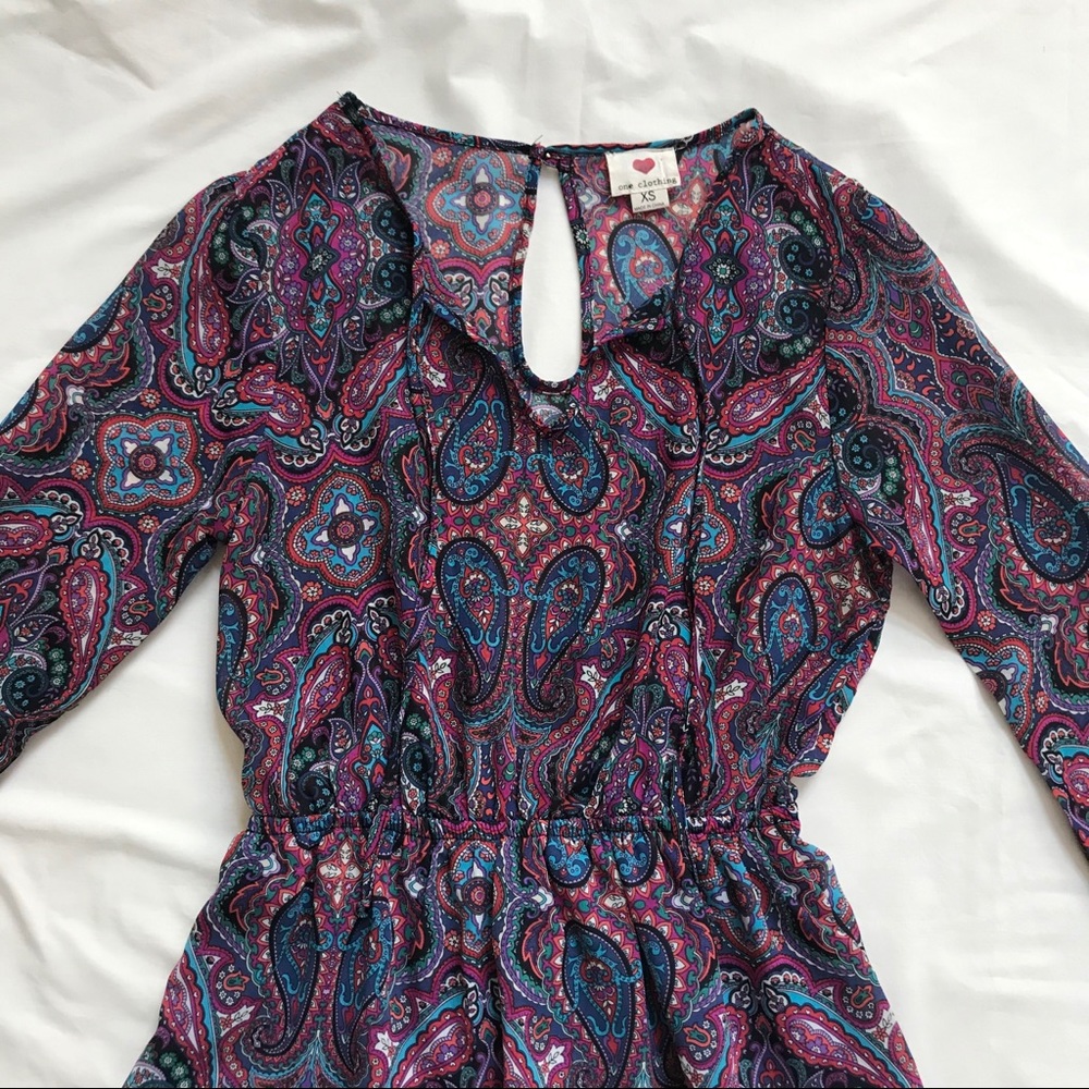 NWOT One Clothing Long Sleeve Dress - Picture 2 of 3